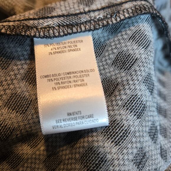 Danny & Nicole 16 Black Women's Dress Short Sleeves Misses Size XL Extra Large - Picture 3 of 5